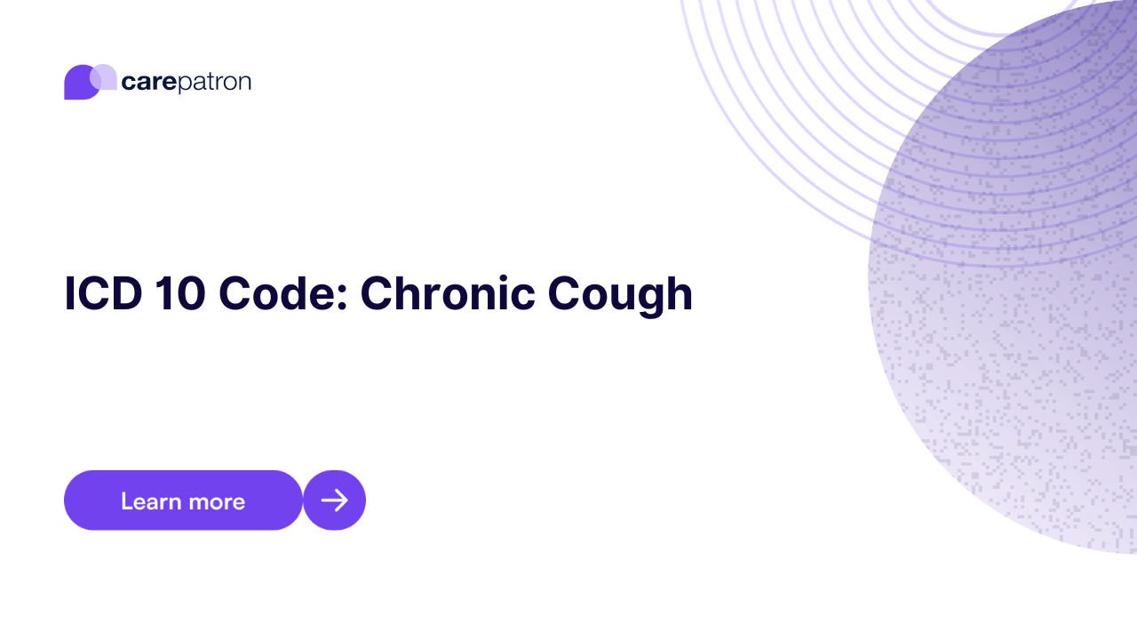 Chronic Cough ICD10CM Codes 2023